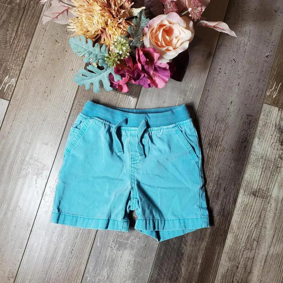 Cat & Jack Casual Baby Shorts Teal Size 18m - Picture 1 of 7